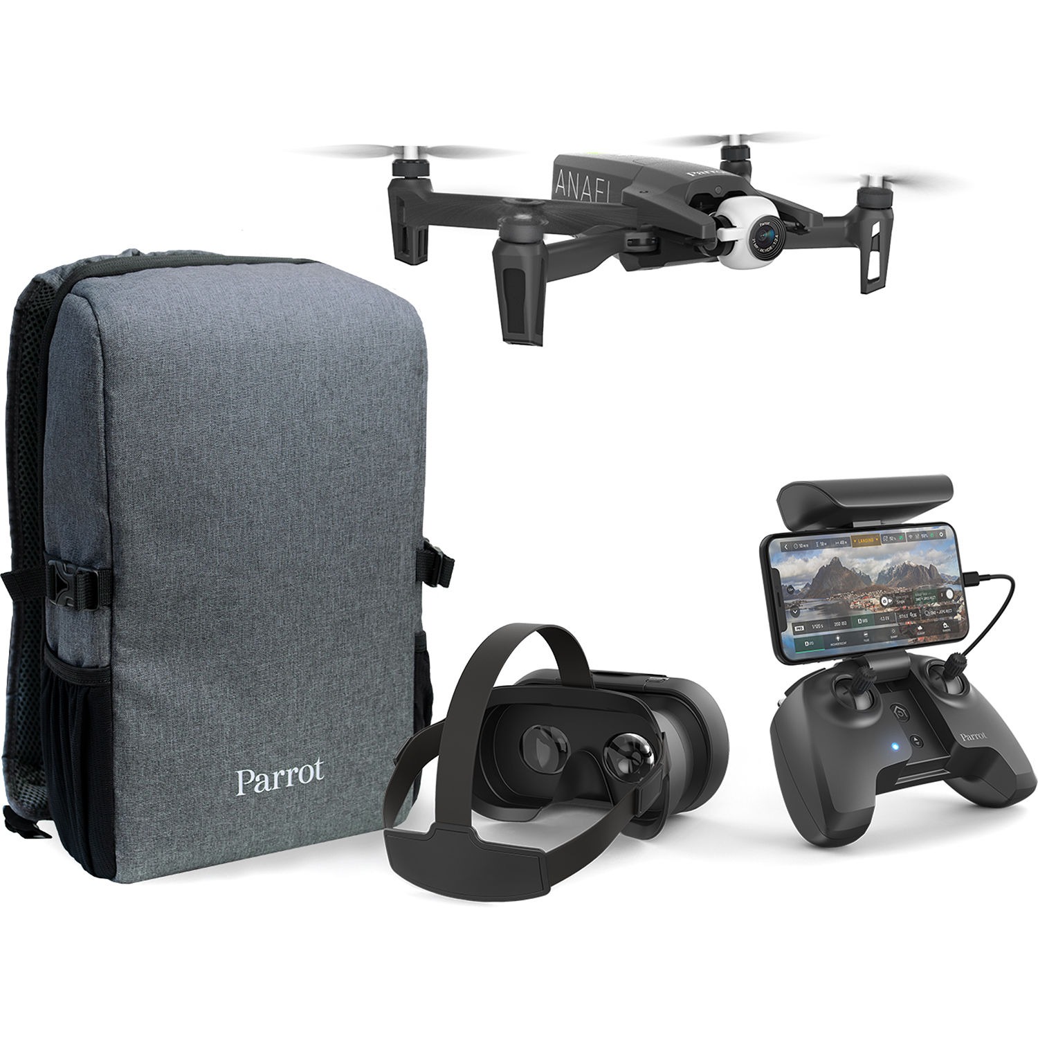 Parrot Anafi Drone 4k + Skycontroller 3