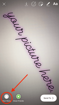 Add Picture Video Instagram Story