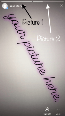 Add Picture Video Instagram Story