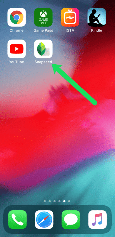 Make Photo Collage Snapseed