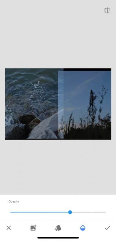 Make Photo Collage Snapseed