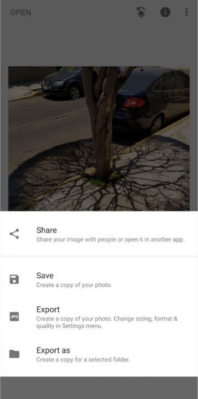 Make Photo Collage Snapseed
