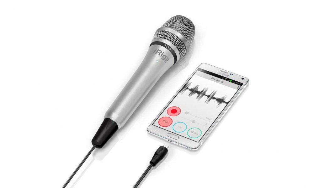 Connect USB Mic iPhone Android