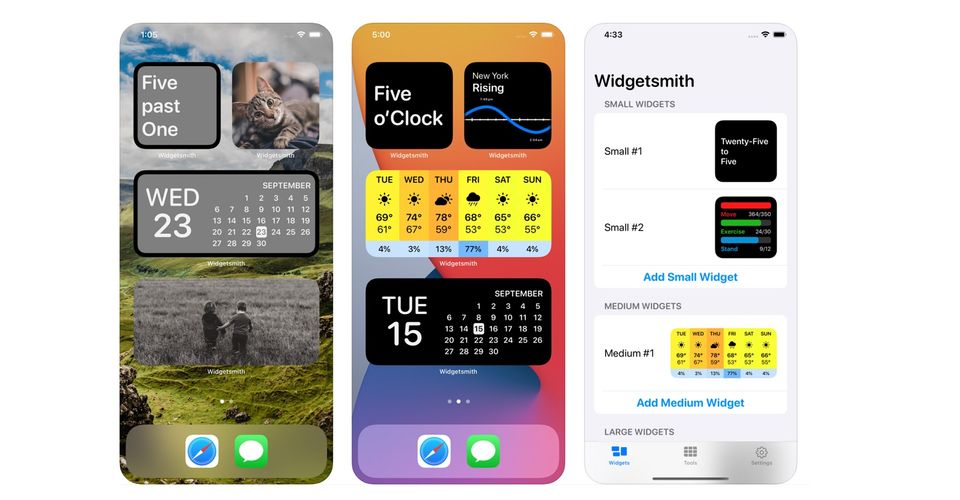 Customize iPhone Home Screen Widgetsmith iOS 14