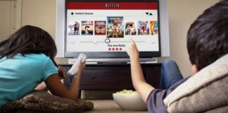 Children Watching Netflix Shows