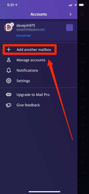 Add Yahoo Mail To iPhone