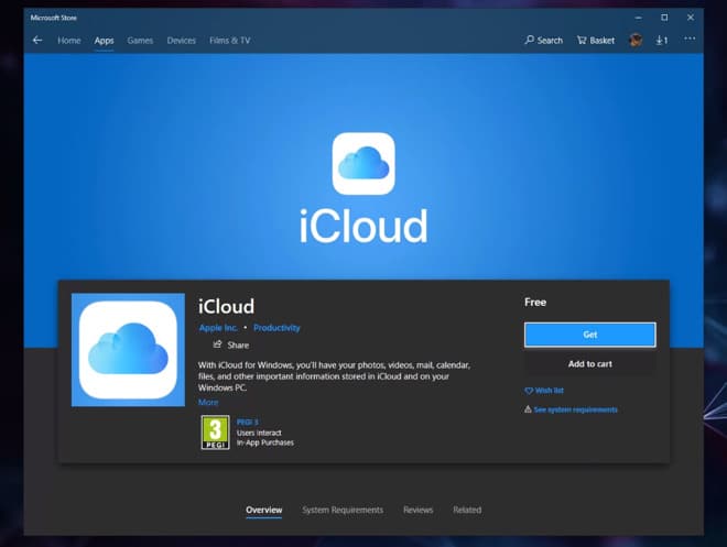 iCloud Windows 10 Not Syncing PC