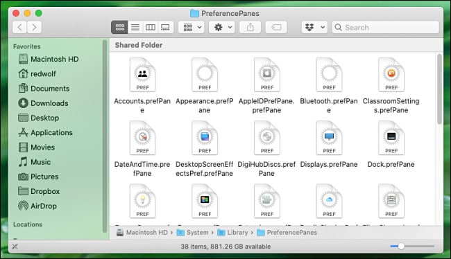 Mac Pref Icons