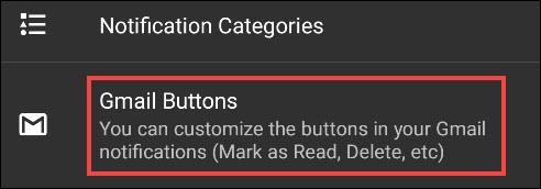 Add "Mark As Read" Gmail Notifications Android