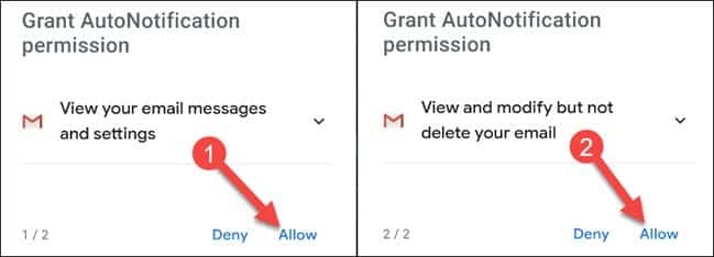 Add "Mark As Read" Gmail Notifications Android