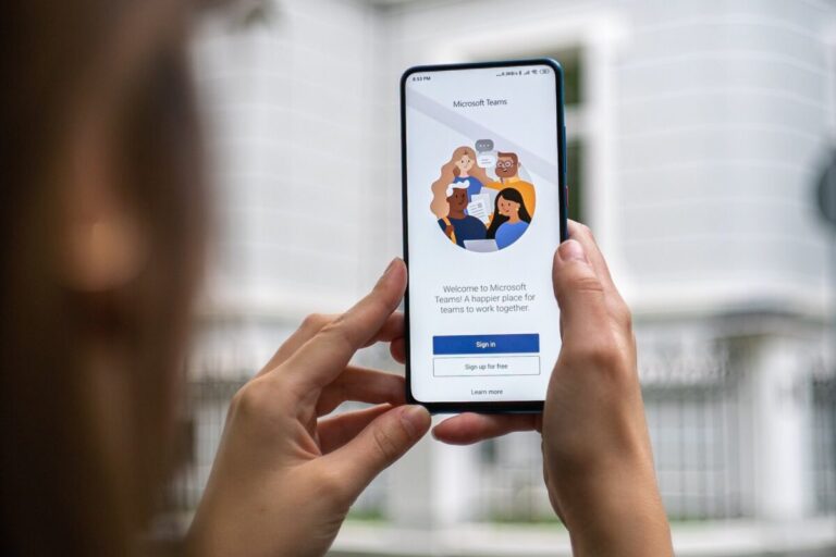 Mobile Microsoft Teams