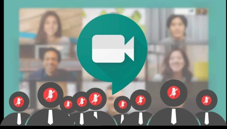Mute On Google Meet