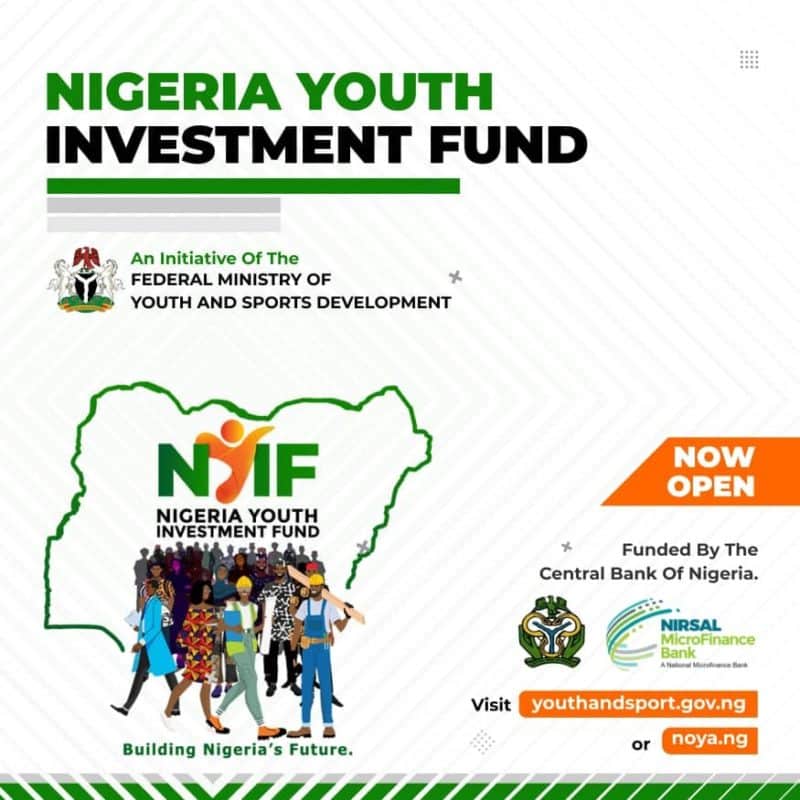 Apply Nigeria Youth Investment Fund