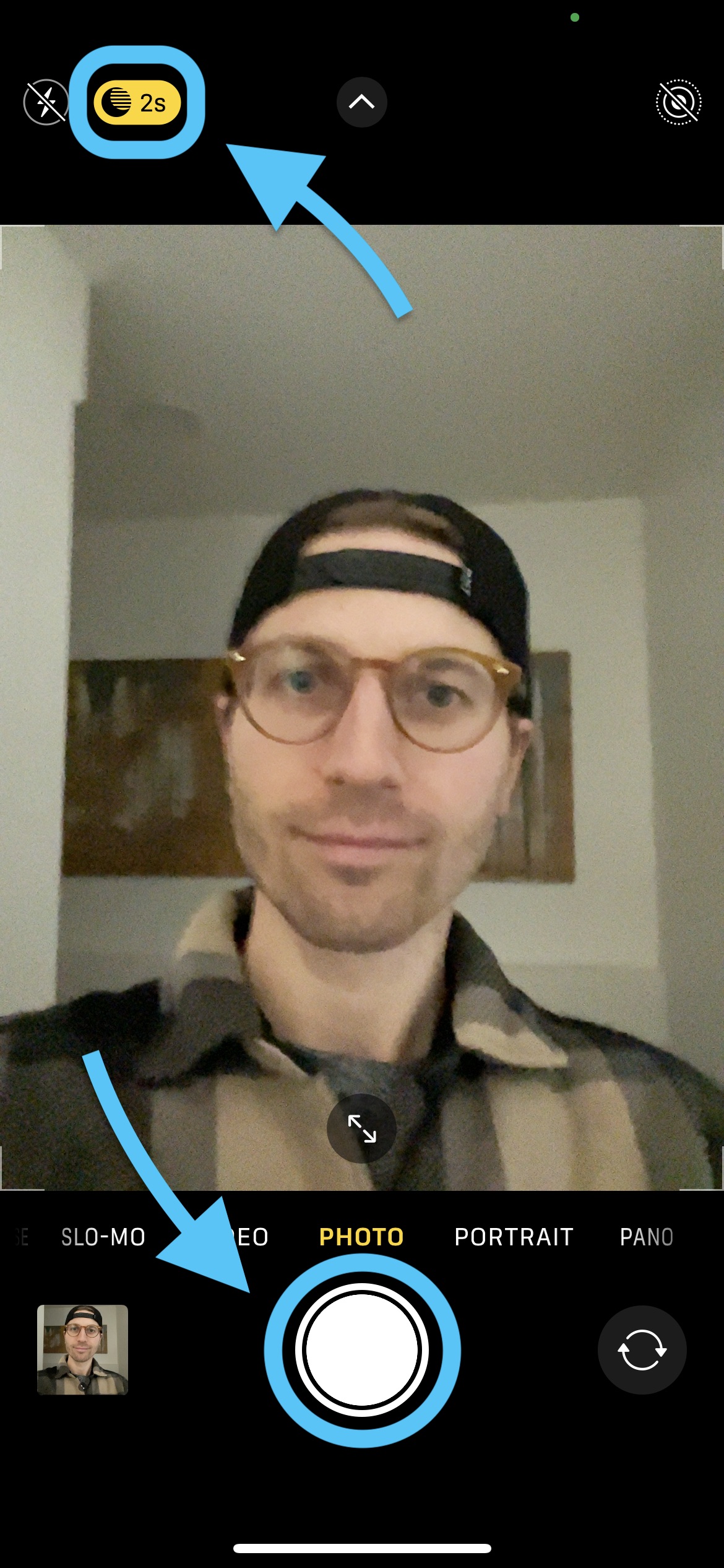 Shoot Night Mode Selfies iPhone 12