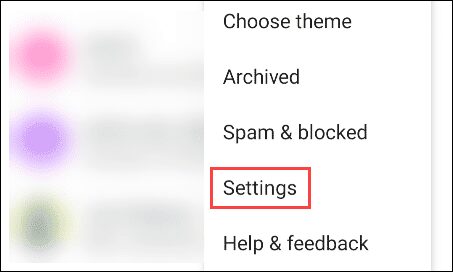 disconnect phone number rcs android