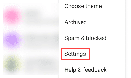 Disconnect Phone Number RCS Android
