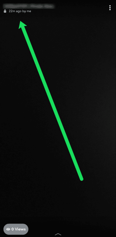 View Own Story Snapchat