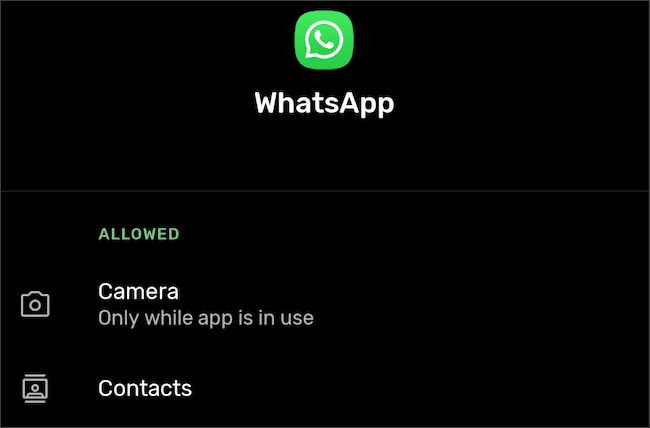 Grant Temporary Permissions Applications Android