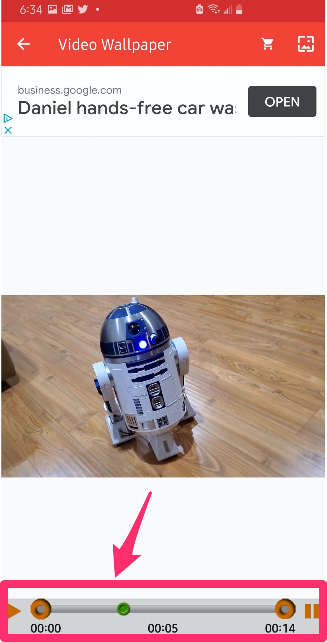 set video wallpaper on android 