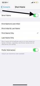 Fix Messages Showing Phone Numbers Contact Names
