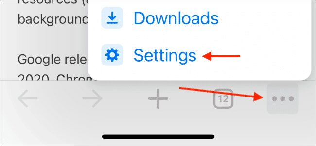 transfer chrome tabs iphone ipad