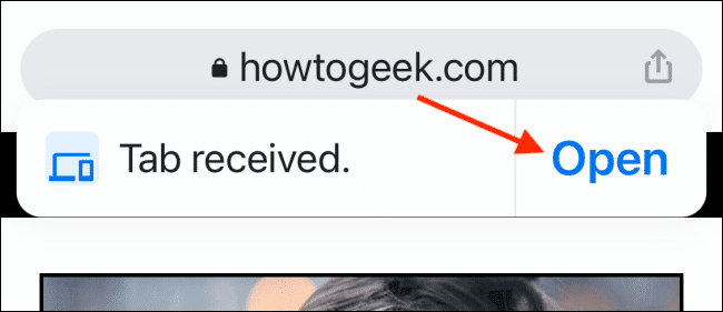 Transfer Chrome Tabs iPhone iPad