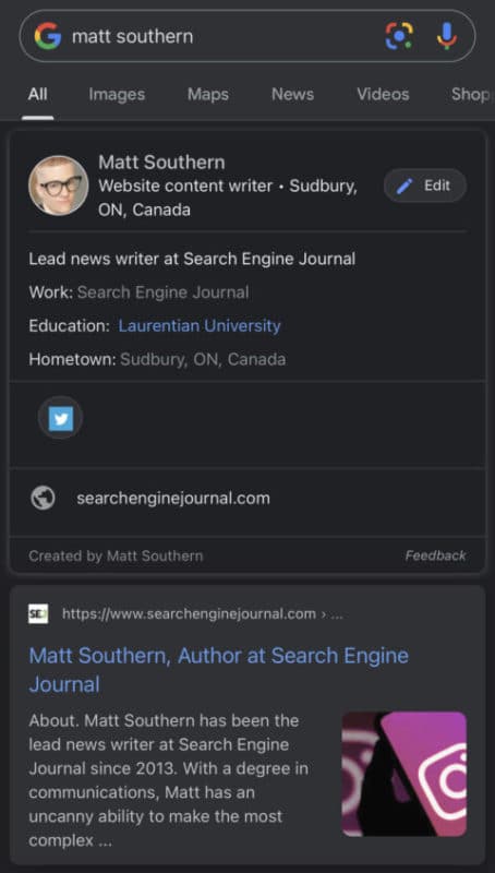 Google Add Me To Search Virtual Google Card
