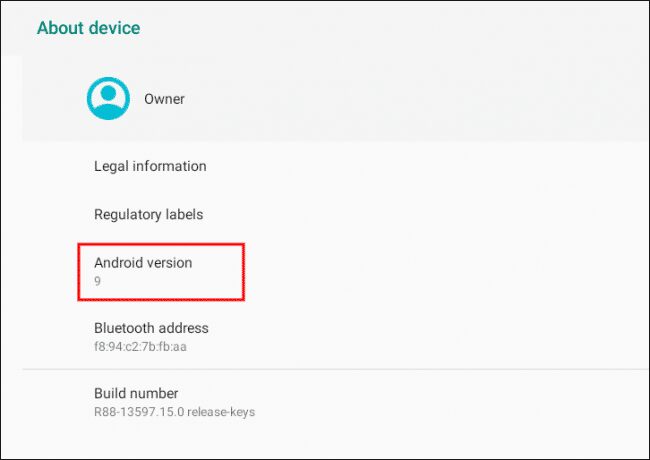 check android version chromebook