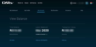 Dstv Balance