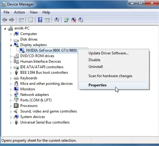 Graphics Card Driver