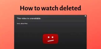 How To Watch Deleted Youtube Videos