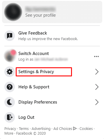 Change Default Language Facebook