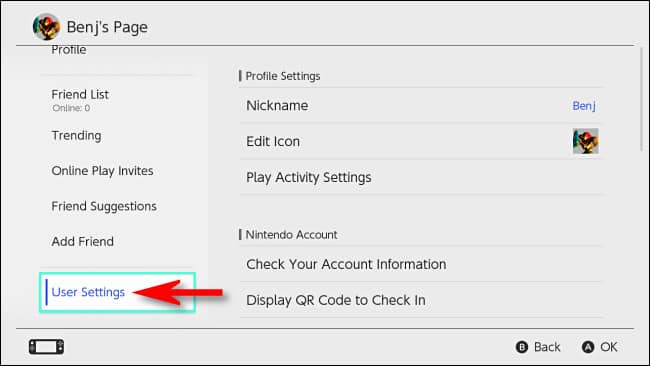 Disable Friend Requests Nintendo Switch