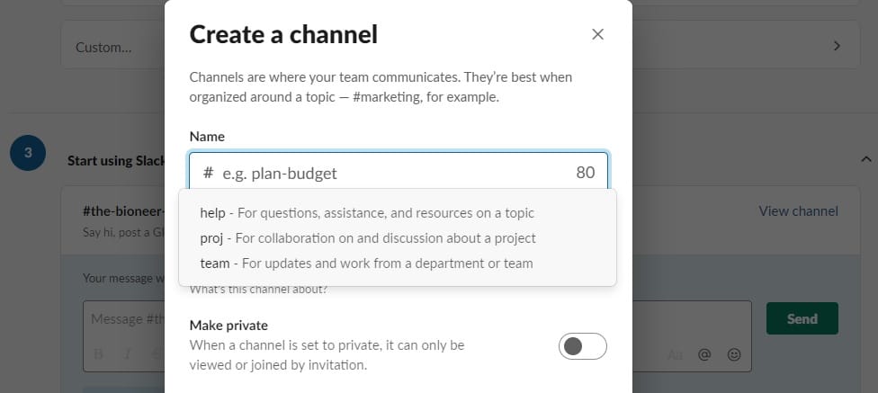 Use Slack Productivity Teamwork