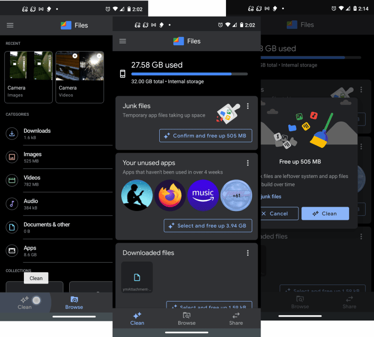 Free Up Space Android Phone
