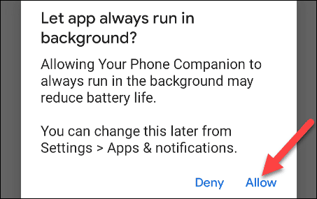 Send Texts Windows 10 Android Device