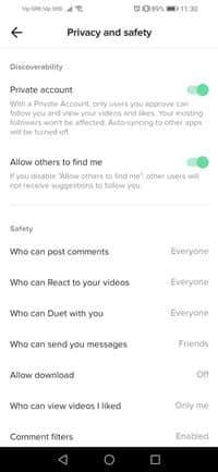 Someone Screenshotted TikTok Post