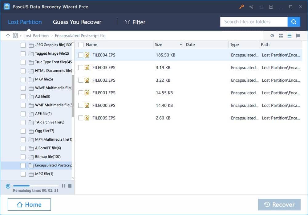 Delete Video Easeus 3