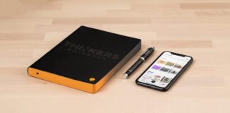 Notebook Phone Pen Thinkers Notebook