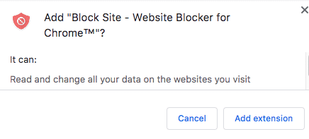 Block Websites In Chrome