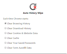 Automatically Delete Chrome History