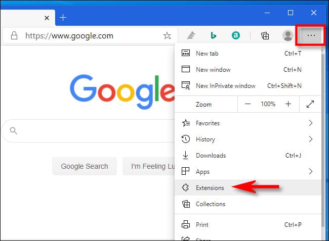 Uninstall Deactivate Extensions Microsoft Edge