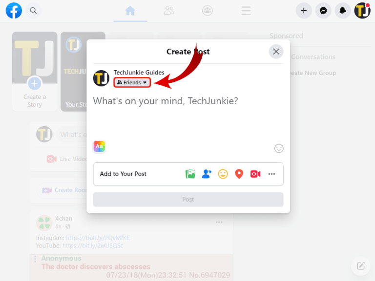 Make Post Shareable Facebook