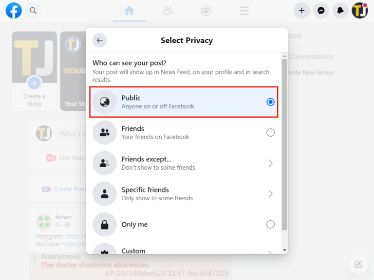 Make Post Shareable Facebook