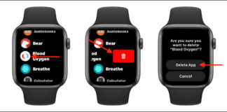 Change App Layout Apple Watch