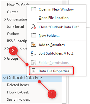 Open PST File Microsoft Outlook