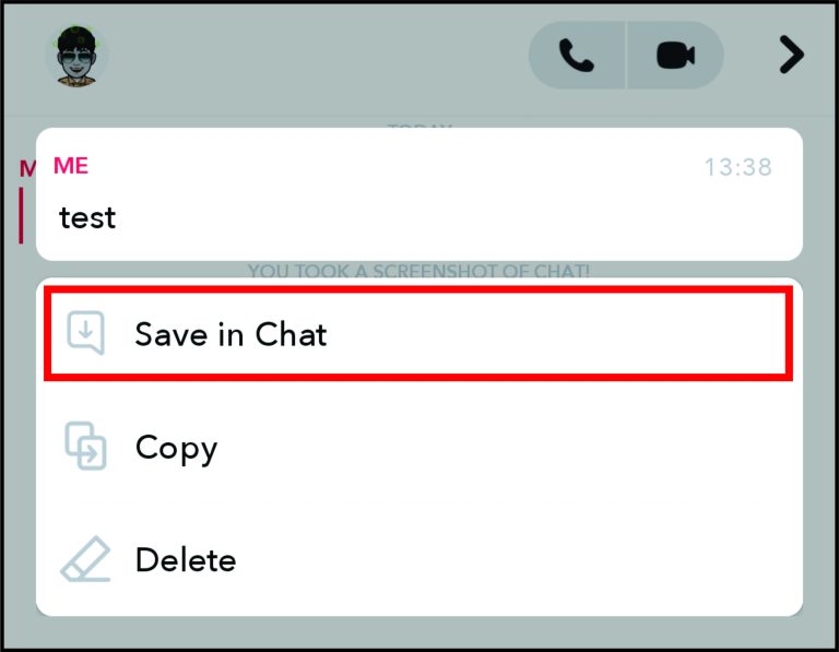 Save Messages On Snapchat