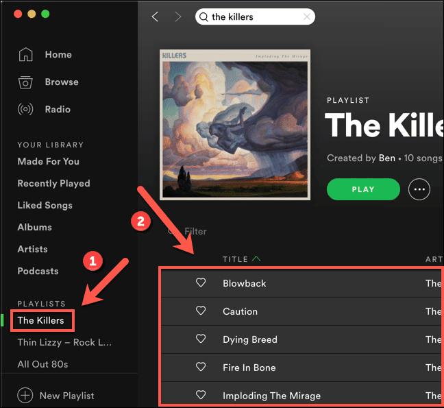 Merge Spotify Playlists