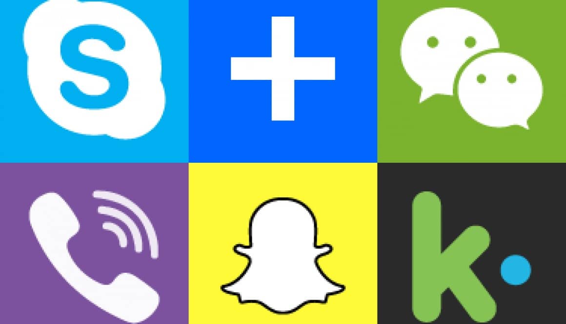 Viber Messenger, Skype, And Wechat