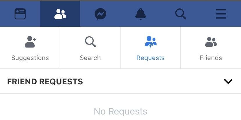 Cancel Friend Request On Facebook